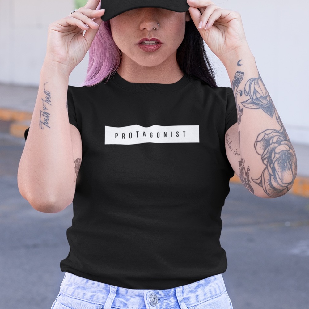 Protagonist Black Tee